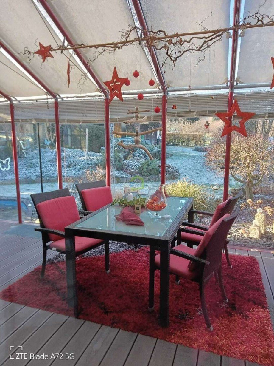 verglaste Terrasse Doppelhaush�lfte Neuffen
