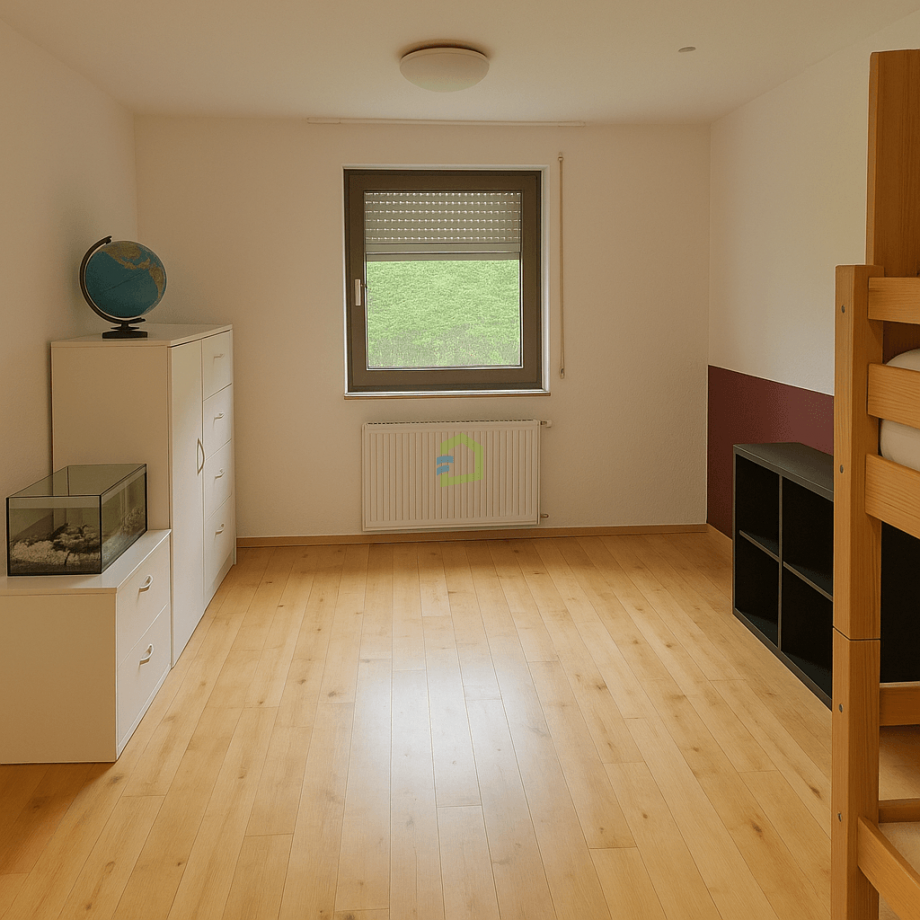 Kinderzimmer (KI bearbeitet) Erdgeschosswohnung Bad Urach