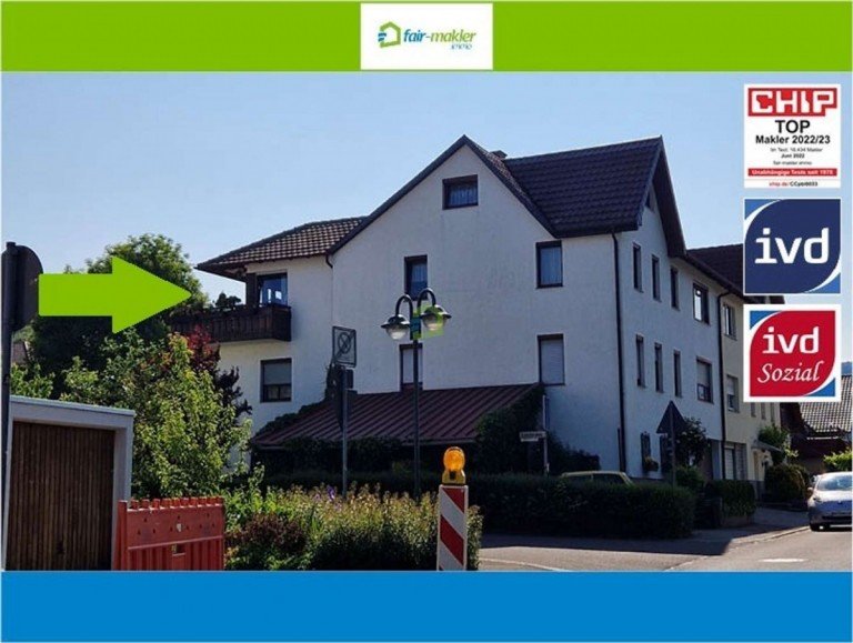 erfolgreich vermietet Dettingen an der Erms Maisonettewohnung FAIR-MAKLER: Sch�ne Maisonette-Wohnung mit tollem Garten