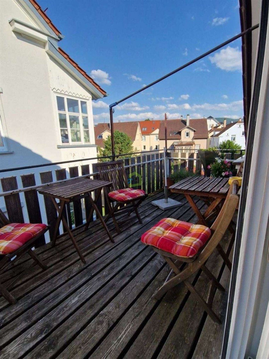 Balkon Dachgeschosswohnung Reutlingen