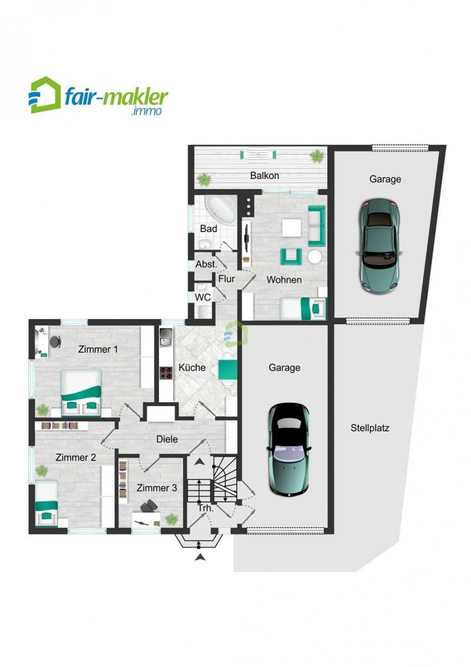 EG Zweifamilienhaus Dettingen an der Erms
